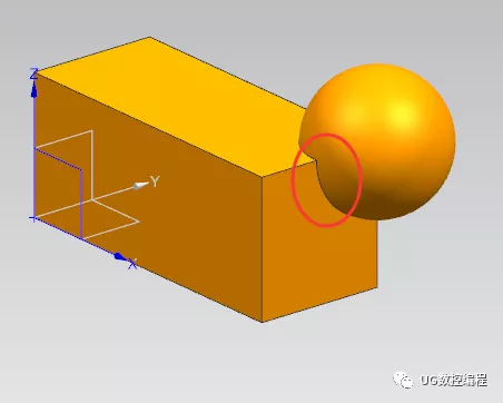 UG NX10.0编程基础教程——球体和布尔运算的图10